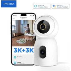 Xiaomi IMILAB C30 Dual Home Security Camera, Night Vision, 360, 3K+3K White EU CMSXJ111A
