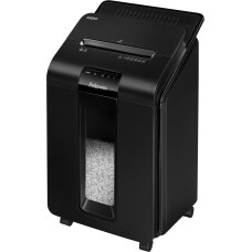 Fellowes AutoMax 100M paper shredder Particle-cut shredding 22 cm Black