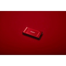 Kingston Technology 2TB XS1000 Red External USB 3.2 Gen 2 Portable Solid State Drive