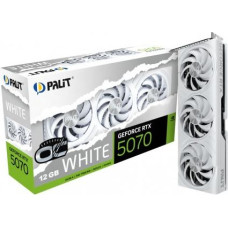 Palit Graphics card GeForce RTX 5070 WHITE OC 12GB GDDR7 192bit 3DP/HDMI