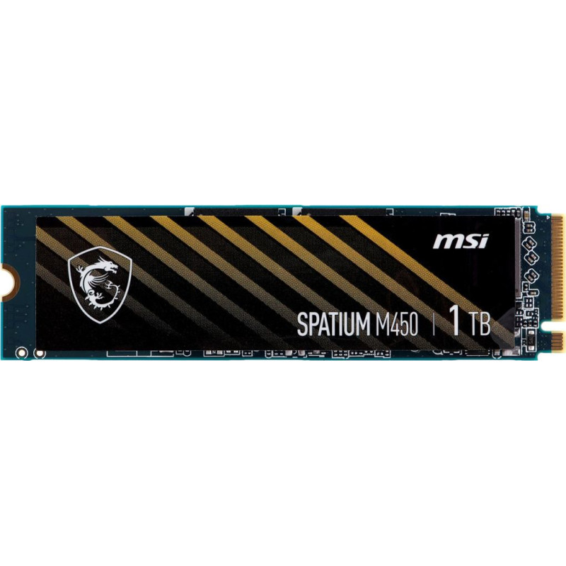 MSI SPATIUM M450 PCIe 4.0 NVMe M.2 1000GB PCI Express 4.0 3D NAND