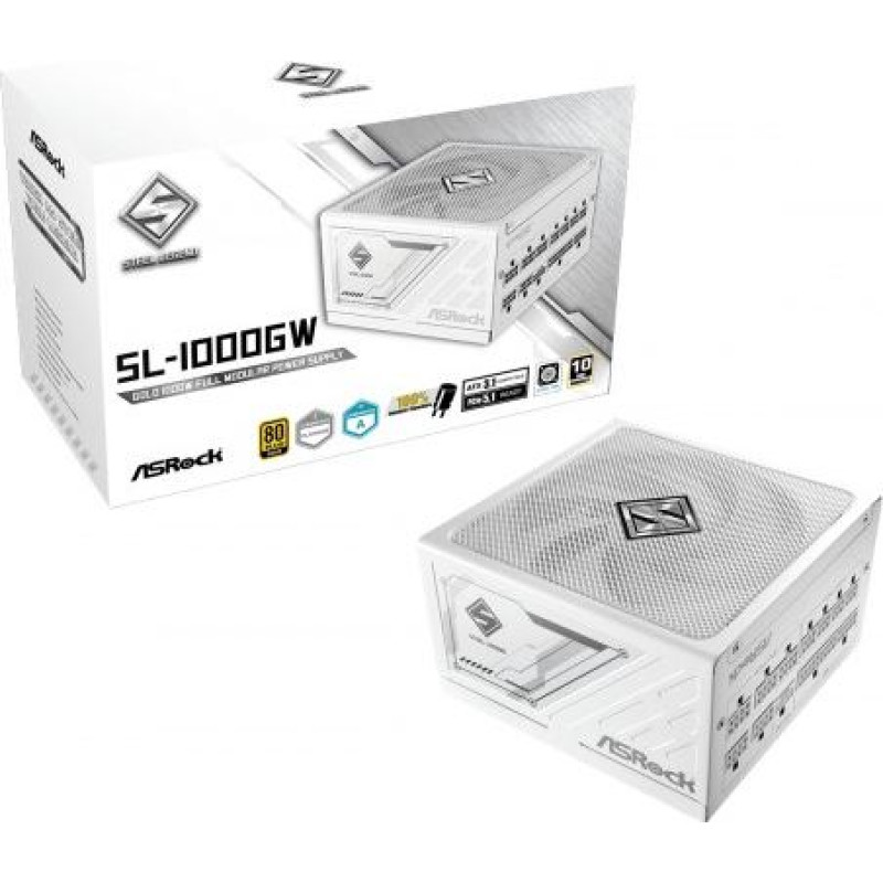Asrock Power supply SL-1000GW 1000W 80PLUS GOLD full modular