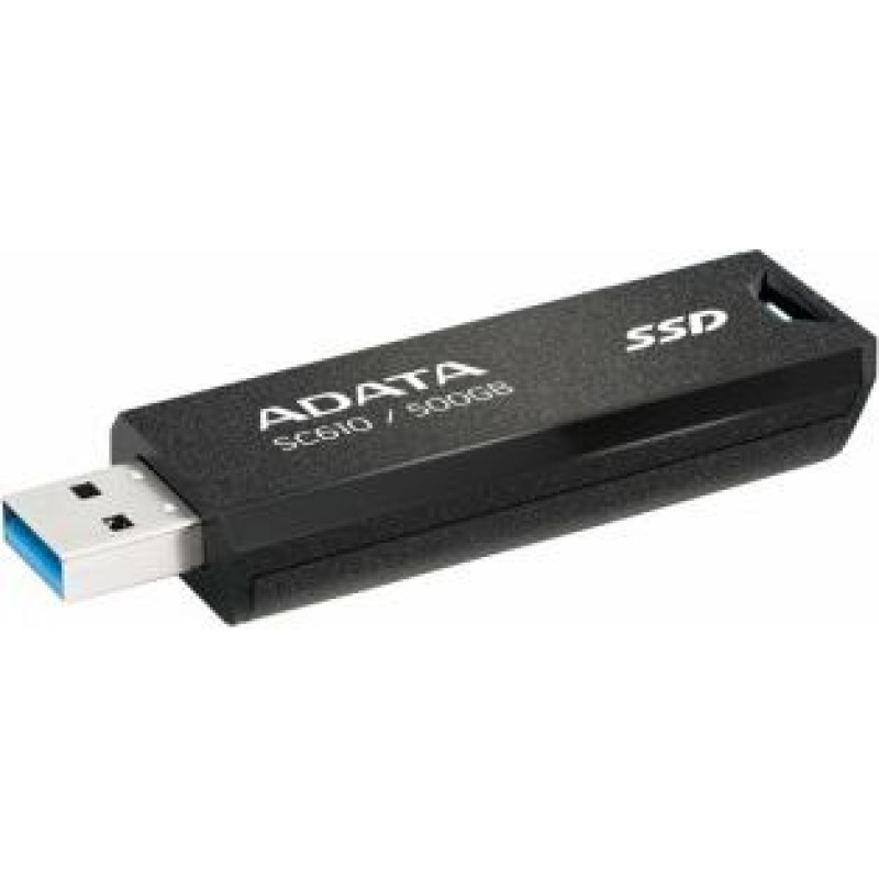 Adata SSD External SC610 500GB USB3.2A Gen2 Black