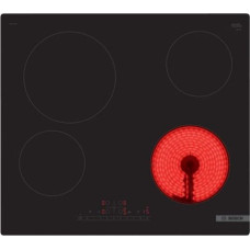 Bosch Serie 6 PKE611FP2E hob Black Built-in 60 cm Ceramic hob 4 zone(s)