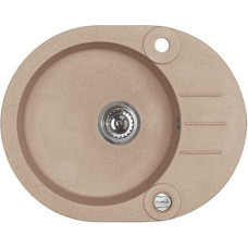 Alveus Granīta izlietne ROLL40-55 + sifons + ventilācija, smil&scaron;u krāsa.