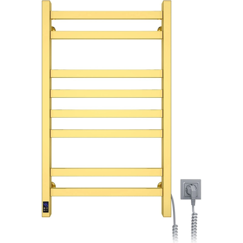 Navin Elektriskais dvieļu žāvētājs Avangard 480*800 Sensor, labā puse, zelta krāsa, 10-428053-4880.