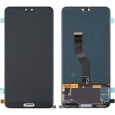 Huawei P20 ekrāns ar skārienjutīgu ekrānu, melnā krāsā.