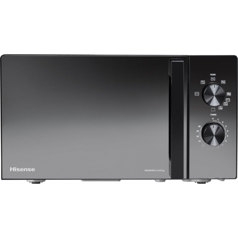 Hisense Mikroviļņu krāsns H20MOMBP1HG, 20&nbsp;l, 700&nbsp;W, spoguļota.