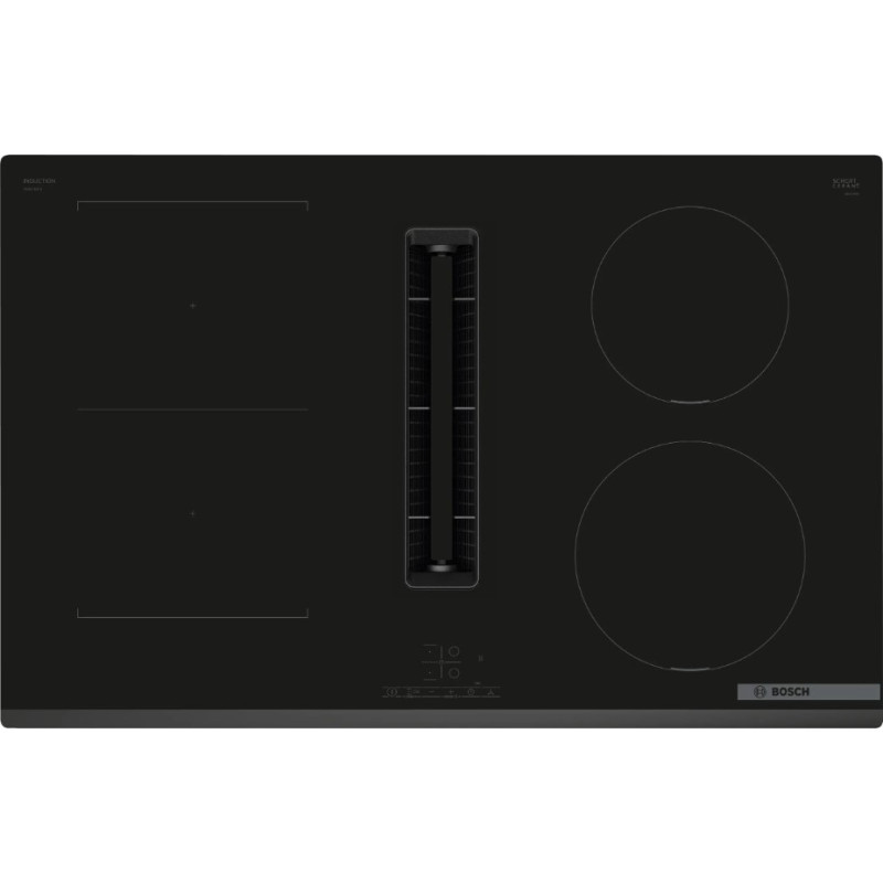 Bosch Indukcijas plīts virsma ar integrētu ventilācijas sistēmu PVS831B16E