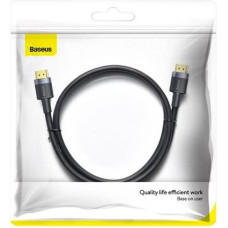 Baseus Video cable Cafule 4KHDMI Male To 4KHDMI Male 2m Black (CADKLF-F01)