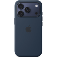 Apple iPhone 17 Pro Silicone Case with MagSafe midnight