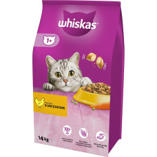 Whiskas &lrm;Whiskas 325628 cats dry food Adult Chicken 14 kg