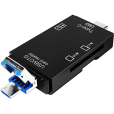 Vakoss CARD READER 6IN1 USB A / MICRO USB / USB C / SD / MICRO SD / USB TC-R425X