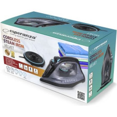 Esperanza Cordless steam iron Velvet Ceramic 2600W