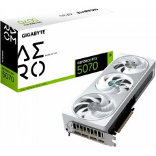 Gigabyte Graphics card GeForce RTX 5070 AERO OC 12GB G DDR7 192bit HDMI/3DP