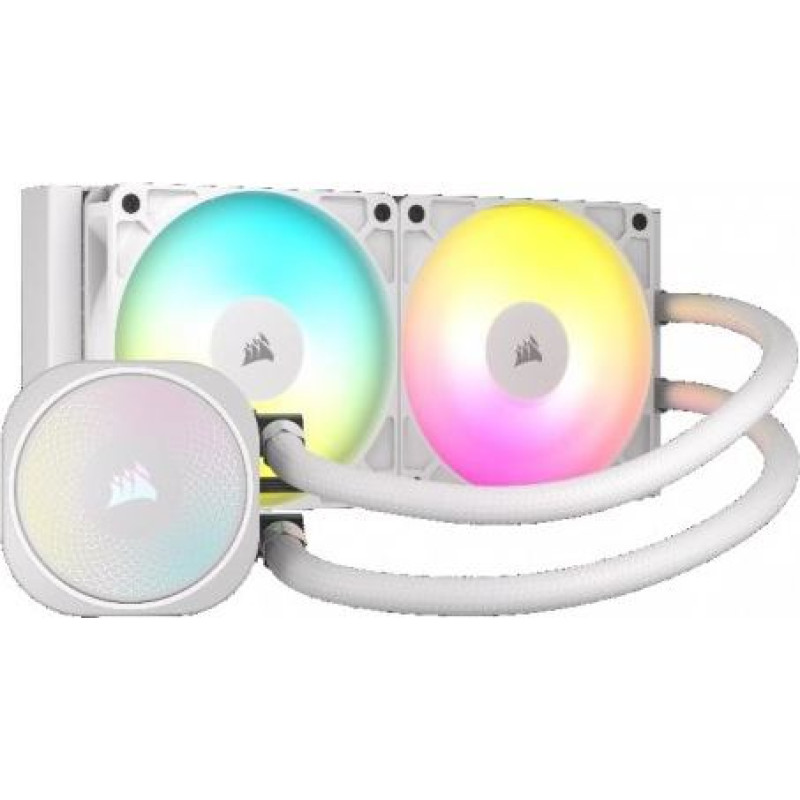 Corsair NAUTILUS 240 ARGB 240 mm Liquid CPU Cooler white