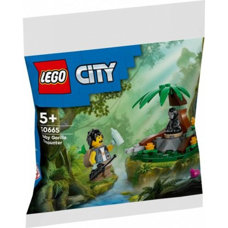 Lego City 30665 Sastapšanās ar gorillas mazuli