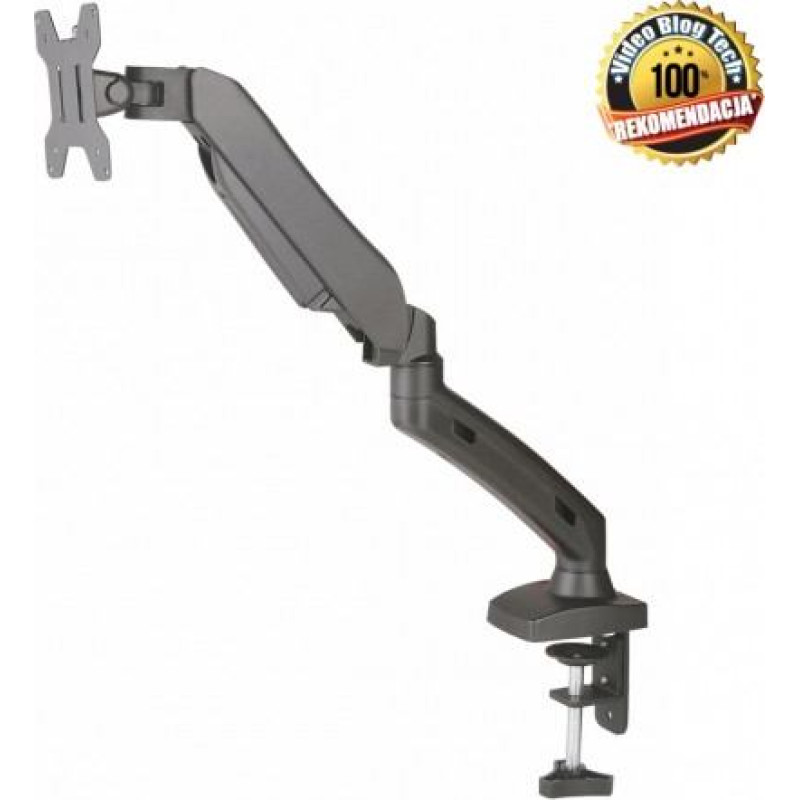 ART Desk handle on gas spring for 1 LCD monitor / LED 13-27 "L-11GD