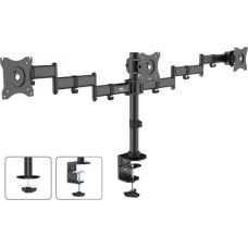 Maclean Holder Desktop 3 LCD monitors twin arms of the MC-691 13 "-27" 8kg