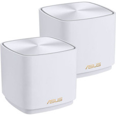 Asus ZenWiFi XD4 Plus AX1800 2 Pack Divkāršā frekvenču josla (2.4 GHz / 5 GHz) Wi-Fi 6 (802.11ax) Balts Iekšējs