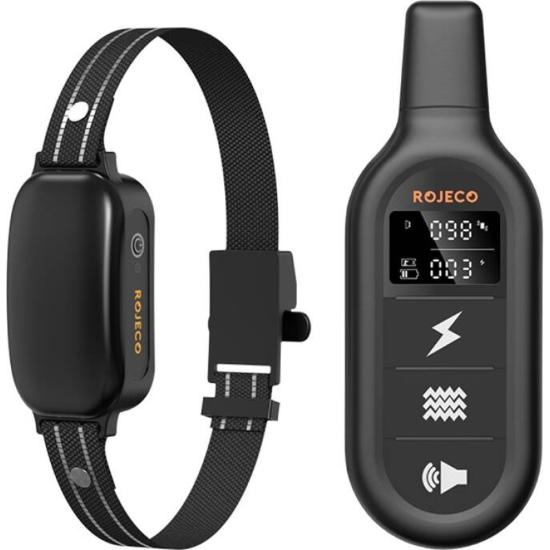 Rojeco 1000M PD521 Electric Barking Collar (Black)