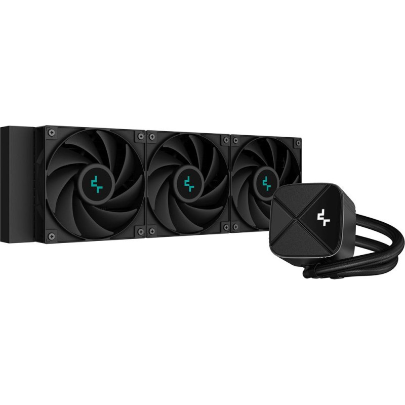 Deepcool LS720S Zero Dark Processor All-in-one liquid cooler 12 cm Black 1 pc(s)