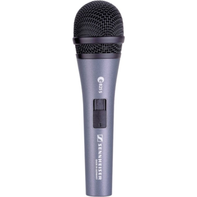 Sennheiser e 825-S - dynamic microphone, cardioid, switchable version