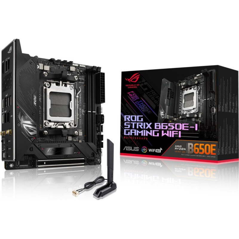 Asus ROG STRIX B650E-I GAMING WIFI AMD B650 Socket AM5 mini ITX