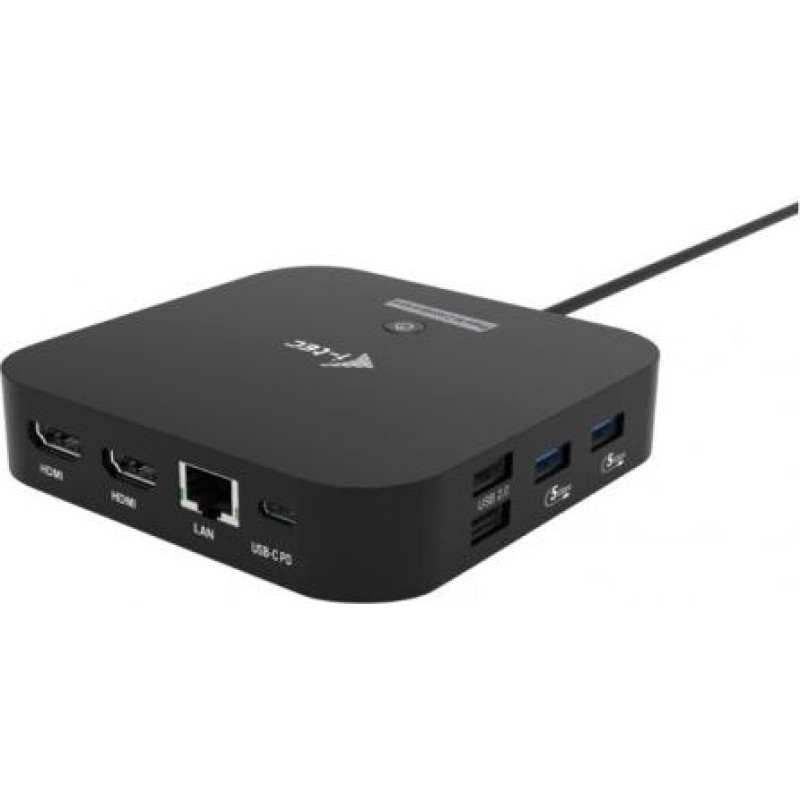 I-Tec USB-C Dual HDMI Docking Station with Power Delivery 100 W