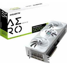 Gigabyte Graphics card GeForce RTX 5070 Ti AERO OC 16G 256BIT GDDR7 3DP/HDMI