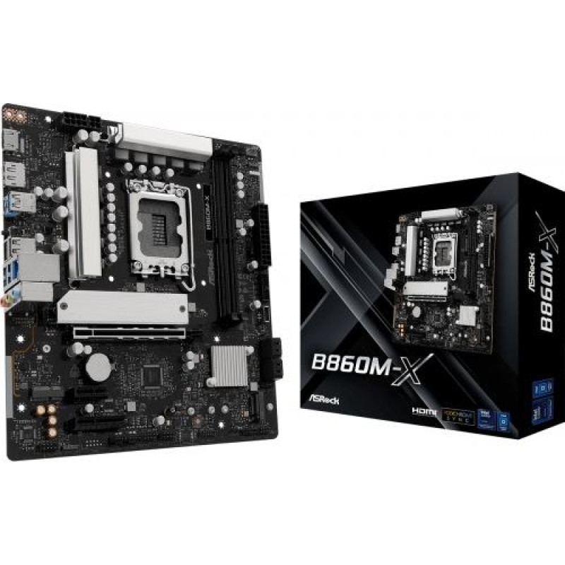 Asrock Motherboard B860M-X s1851 2DDR5 mATX