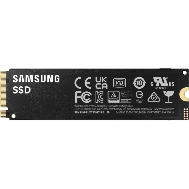 Samsung 990 PRO 1 TB M.2 PCI Express 4.0 NVMe V-NAND MLC