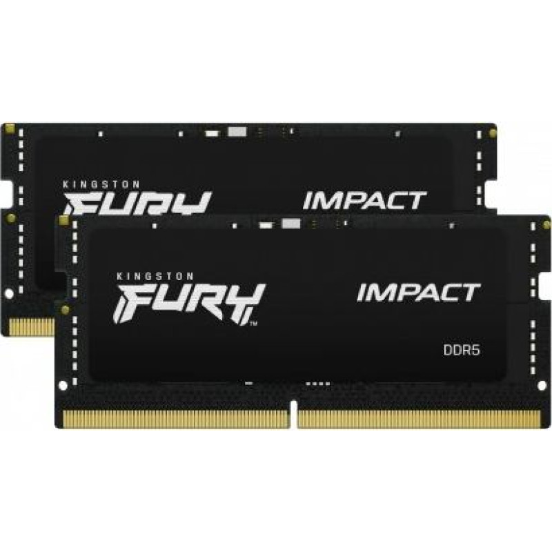Kingston Memory DDR5 SODIMM Fury Impact 32GB(2*16GB)/5600 CL40