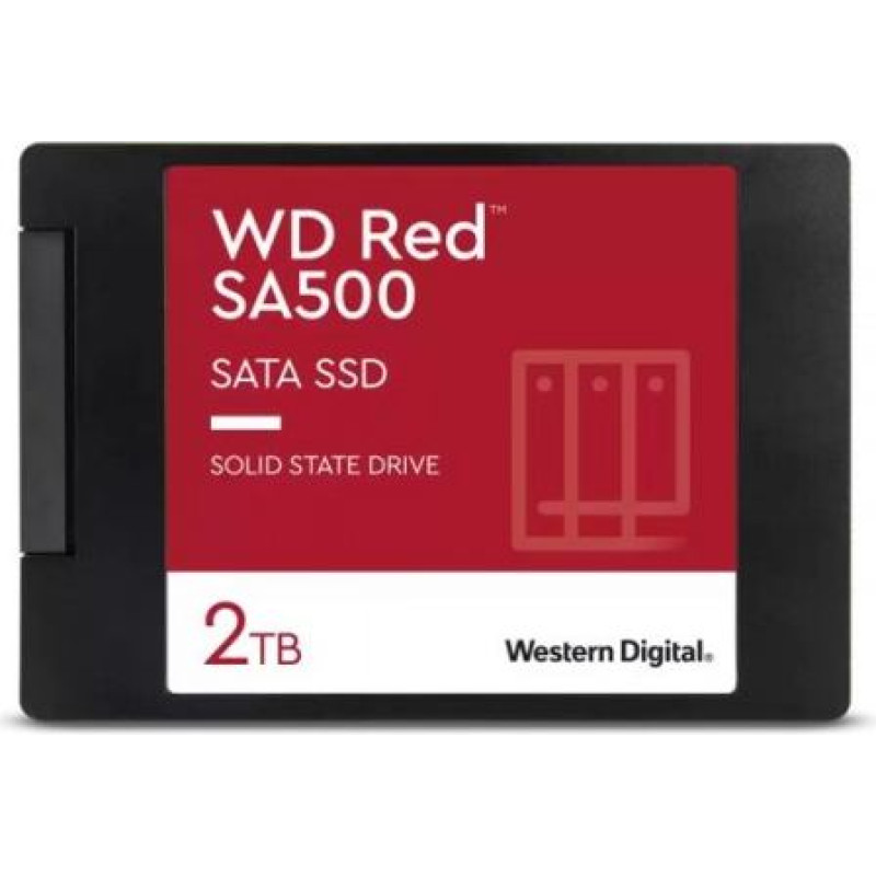 Western Digital Red SSD Disk 2TB SATA 2,5 WDS200T2R0A
