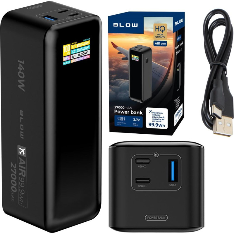 Blow Power Bank 27000mAh PD 140W AIR99.9 LCD