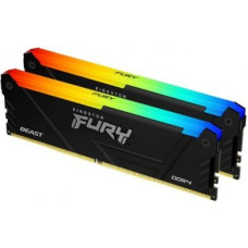 Kingston Memory DDR4 Fury Beast RGB 16GB(2* 8GB)/3200 CL16