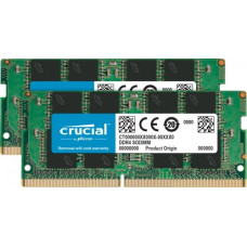 Crucial Pamięć do laptopa Crucial SODIMM, DDR4, 16 GB, 3200 MHz, CL22 (CT2K8G4SFRA32A)