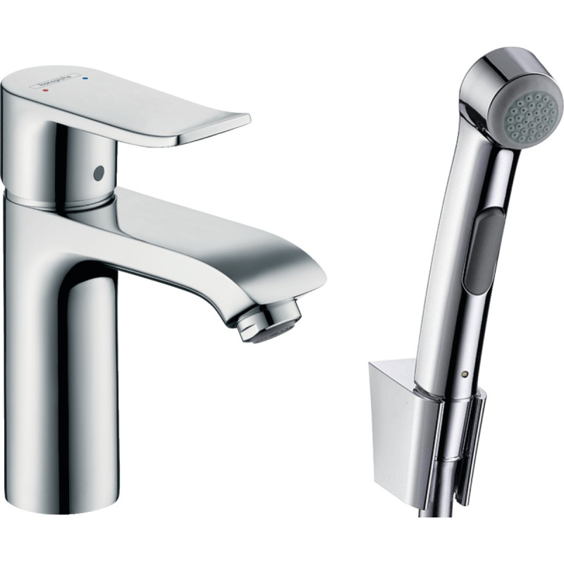 Hansgrohe Jaucējkrāns izlietnei, Metris, ar bidē, 31285000.
