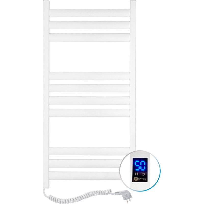 Navin Elektriskais dvieļu žāvētājs Ellipse 500*1000 Sensor, kreisā puse, 12-845153-5010.