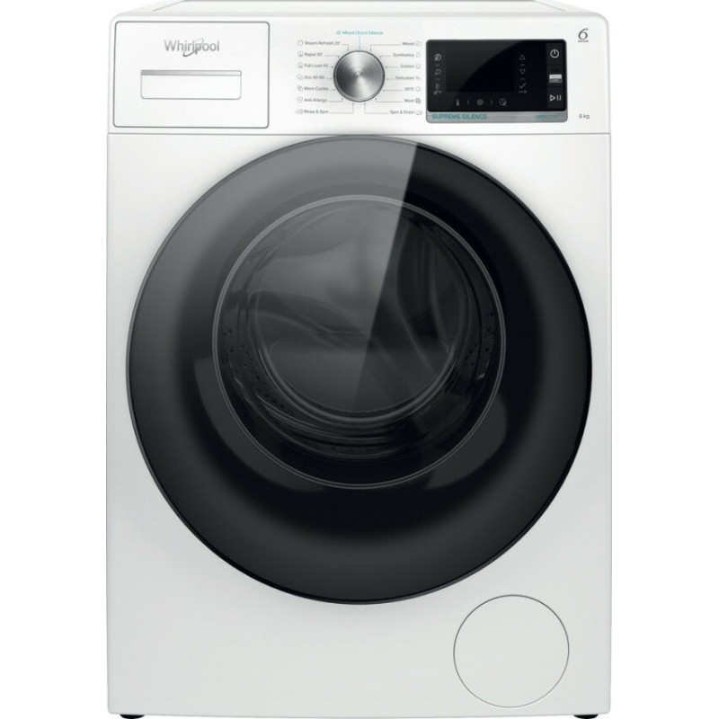 Whirlpool Veļas mazgājamā ma&scaron;īna W6XW845WBEE