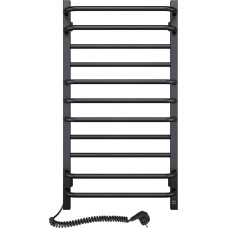 Navin Elektriskais dvieļu žāvētājs Grandis 480*800, ar sensoru un taimeri, kreisais, melns, 12-208153-4880.