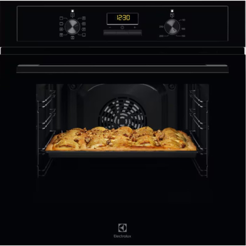 Electrolux orkaitė, 600. sērija, &ldquo;SteamBake&rdquo;, EOD3H50BK