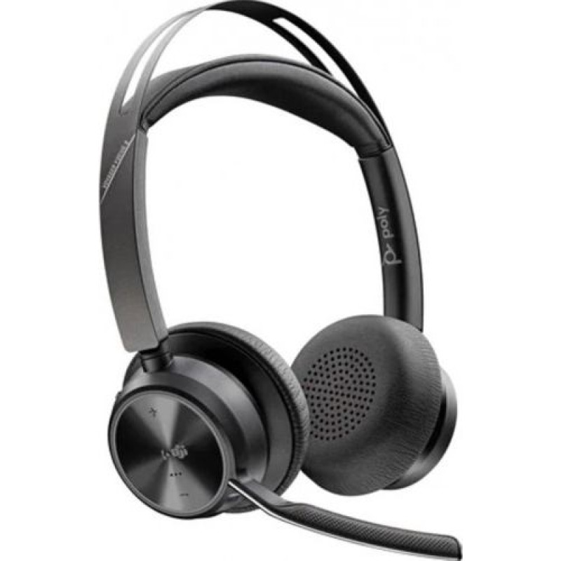 Poly Voyager Focus 2 Microsoft Teams Certified USB-C-C Headset +USB-C/A Adapter 9T9J4AA