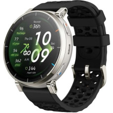 Amazfit Active 3 NFC, 45mm with Silicon Band, Gold Black EU W2558GL1N