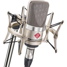 Neumann TLM 102 NI Studio-Set - large-diaphragm condenser microphone with shock mount, nickel
