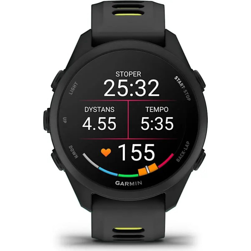 Garmin Zegarek sportowy Garmin Forerunner 170 Czarno-ż&oacute;łty  (010-03920-00)