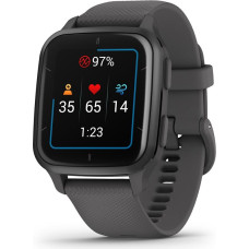 Garmin Venu Sq 2 3.56 cm (1.4") AMOLED 40 mm Digital Touchscreen Grey GPS (satellite)