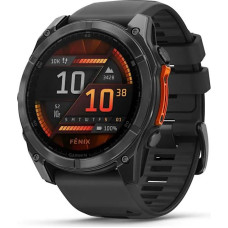 Garmin Fenix 8 3.56 cm (1.4") AMOLED 51 mm Digital 454 x 454 pixels Touchscreen Titanium Wi-Fi GPS (satellite)