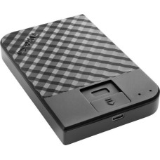 Verbatim Dysk zewnętrzny HDD Verbatim Fingerprint Secure 1TB Czarny (53650)