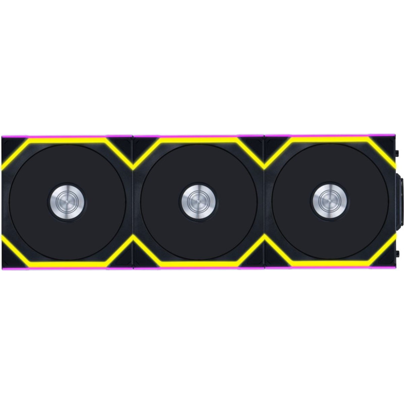 Lian Li Wentylator Lian Li UNI FAN SL Wireless 120 Reverse Blade 3-pack czarny (12RSL1W3B)